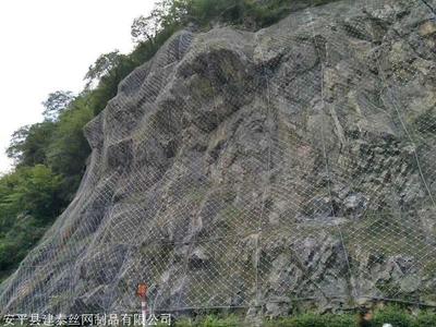 重庆边坡防护网施工